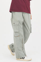 Unisex Pumice Cargo Pants – Baggy Streetwear Style with multiple pockets by XEA Clothing